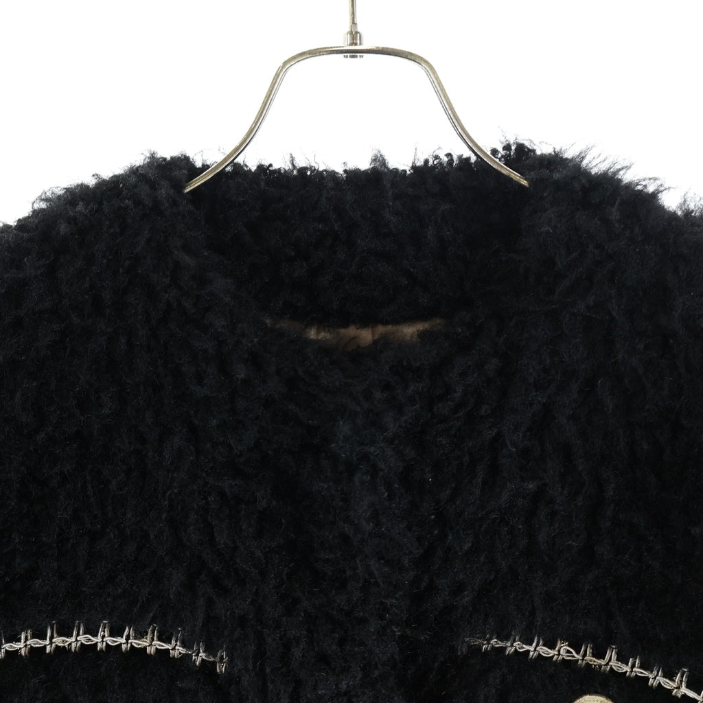 Her lip to(ハーリップトゥ) ROYAL FAUX FUR COAT ロイヤル フェイクファーコート ブラック レディース 1254307108
