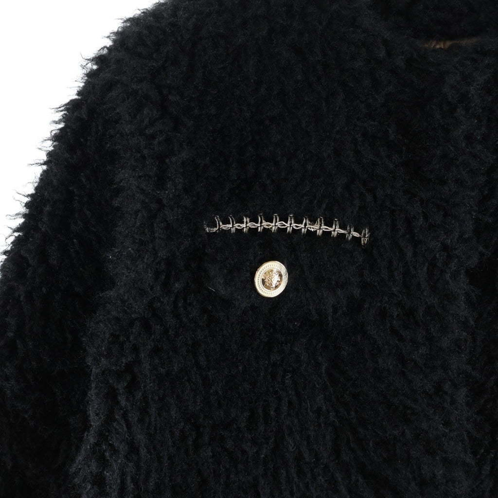 Her lip to(ハーリップトゥ) ROYAL FAUX FUR COAT ロイヤル フェイクファーコート ブラック レディース 1254307108