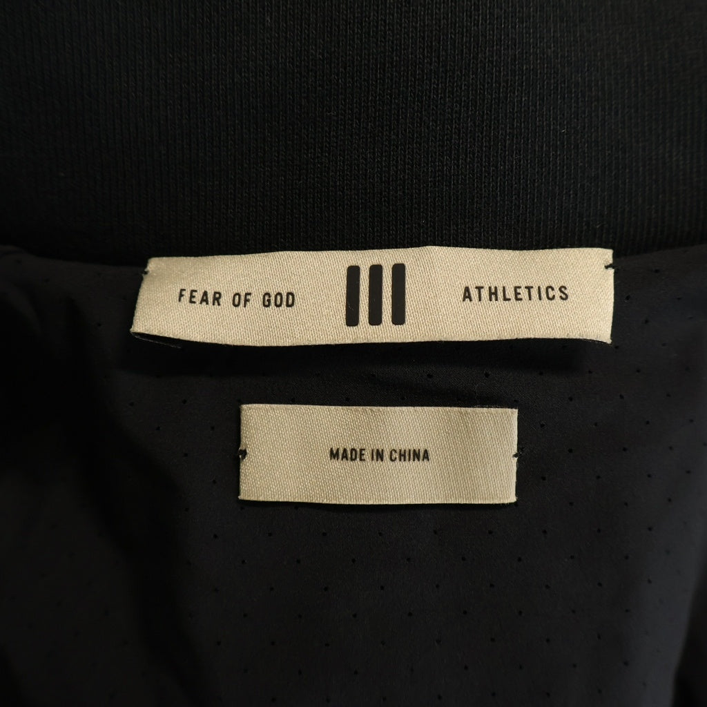 adidas(アディダス) × FEAR OF GOD ATHLETICS TRACK JACKET フェアーオブゴット アスレチックス ジップアップ トラックジャケット ブラック IS5319