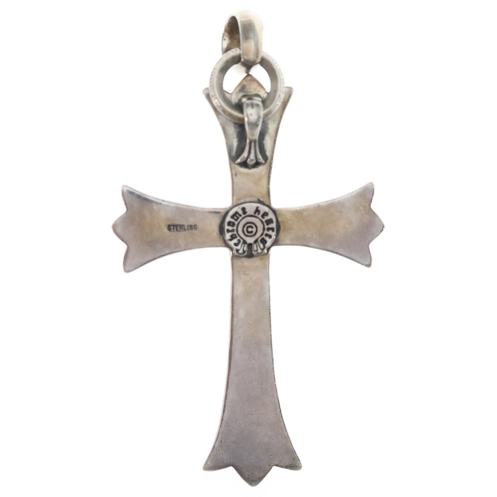 CHROME HEARTS(クロムハーツ) CH CRS LG W/BALE Wベイル ラージCHクロスペンダントトップ シルバー BCA215