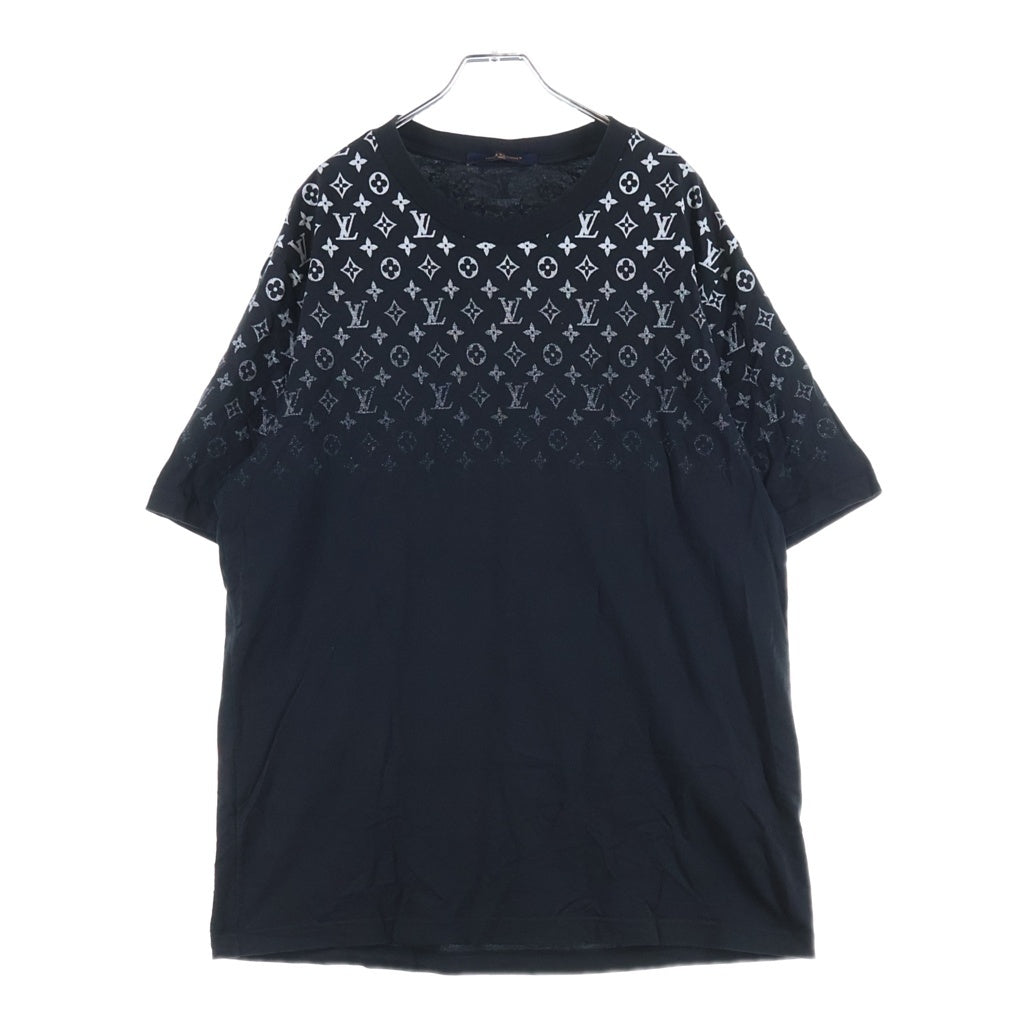 LOUIS VUITTON(ルイヴィトン) 24AW モノグラムグラディエント クルーネック 半袖Tシャツ カットソー ブラック RM242MQ FSB HQY42W
