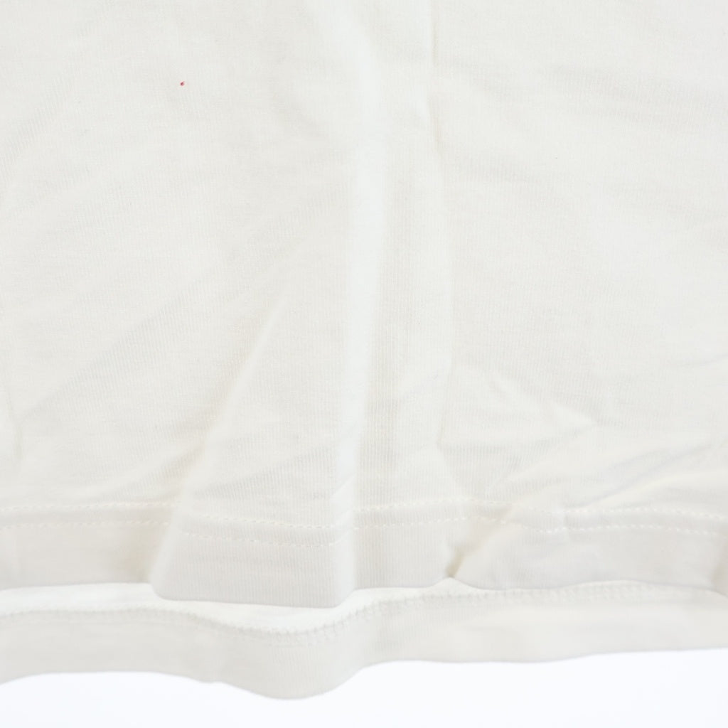 LOUIS VUITTON(ルイヴィトン) 23AW エンブロイダードビーズ クルーネック 半袖Tシャツ カットソー ホワイト RM232M NPG HPY35W