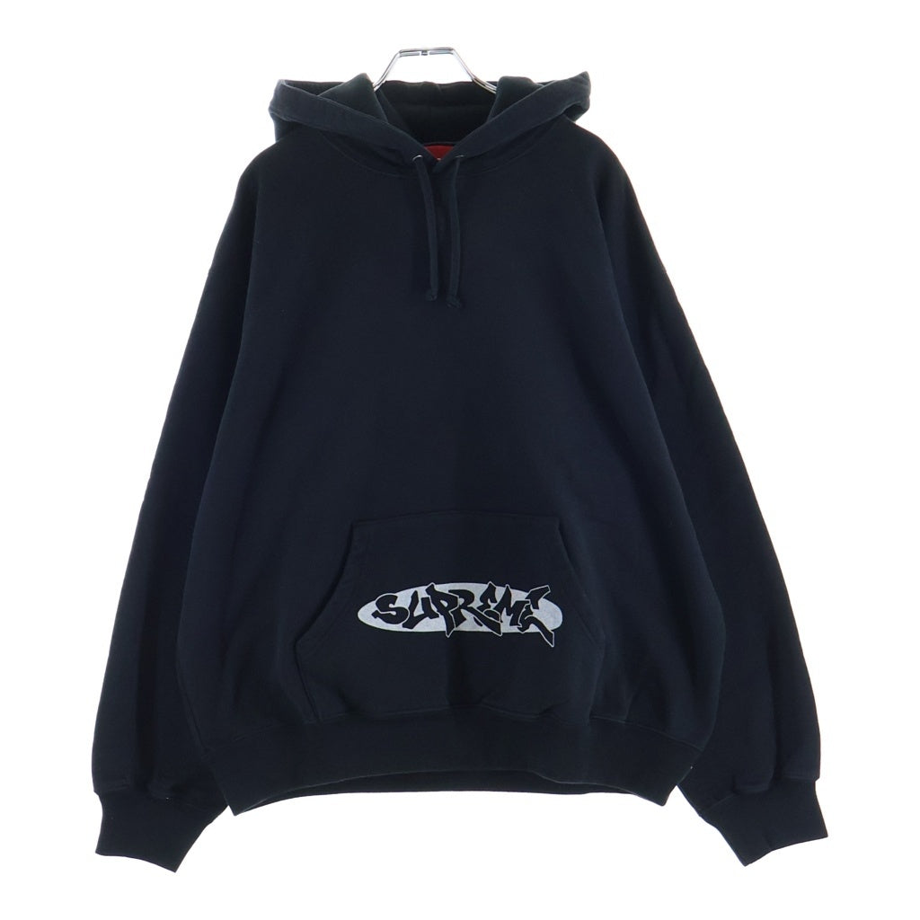 SUPREME(シュプリーム) 25SS New World Order Hooded Sweatshirt ニューワールドオーダー フーデッドスウェットパーカー ブラック