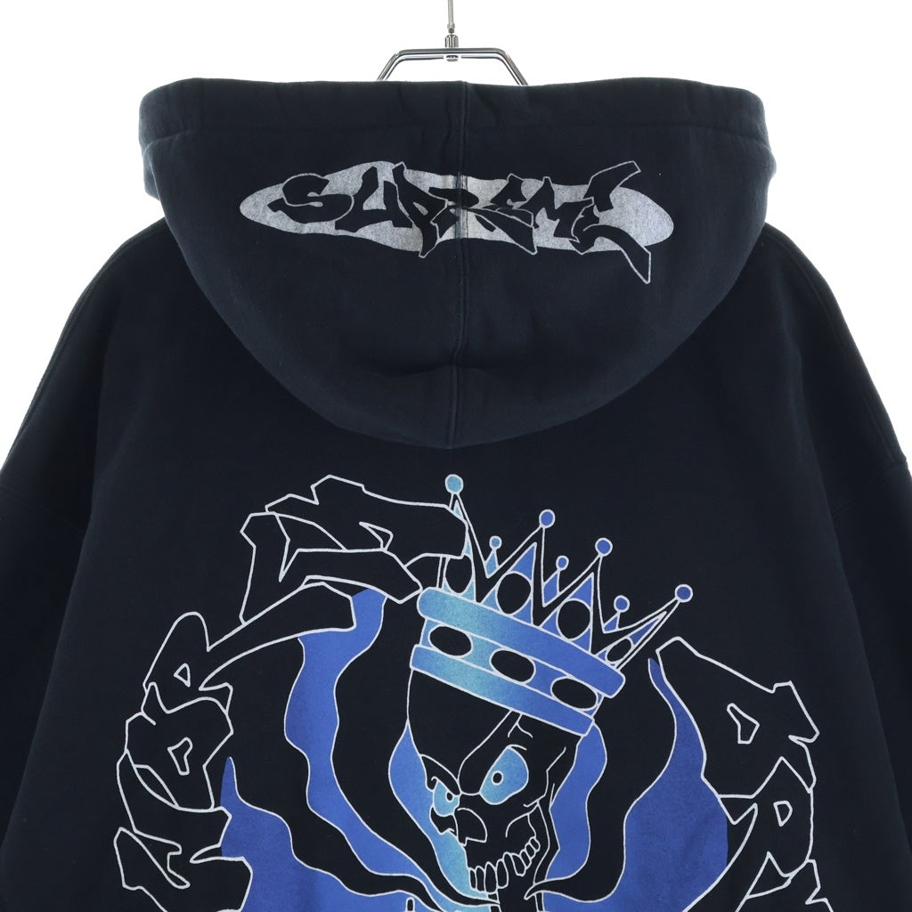 SUPREME(シュプリーム) 25SS New World Order Hooded Sweatshirt ニューワールドオーダー フーデッドスウェットパーカー ブラック