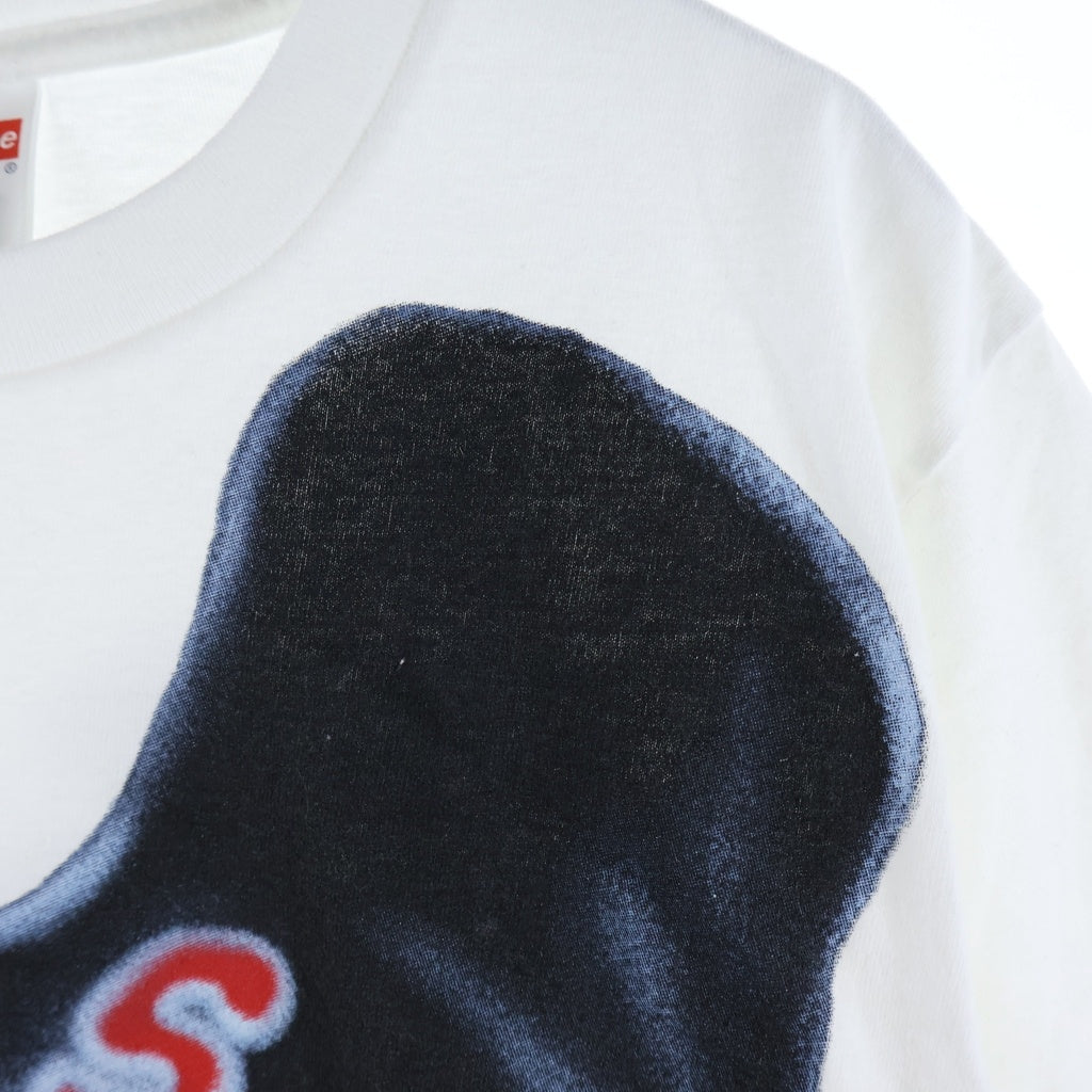 SUPREME(シュプリーム) 25AW Snowman Tee スノーマン フロントプリント半袖カットソー クルーネックTシャツ ホワイト