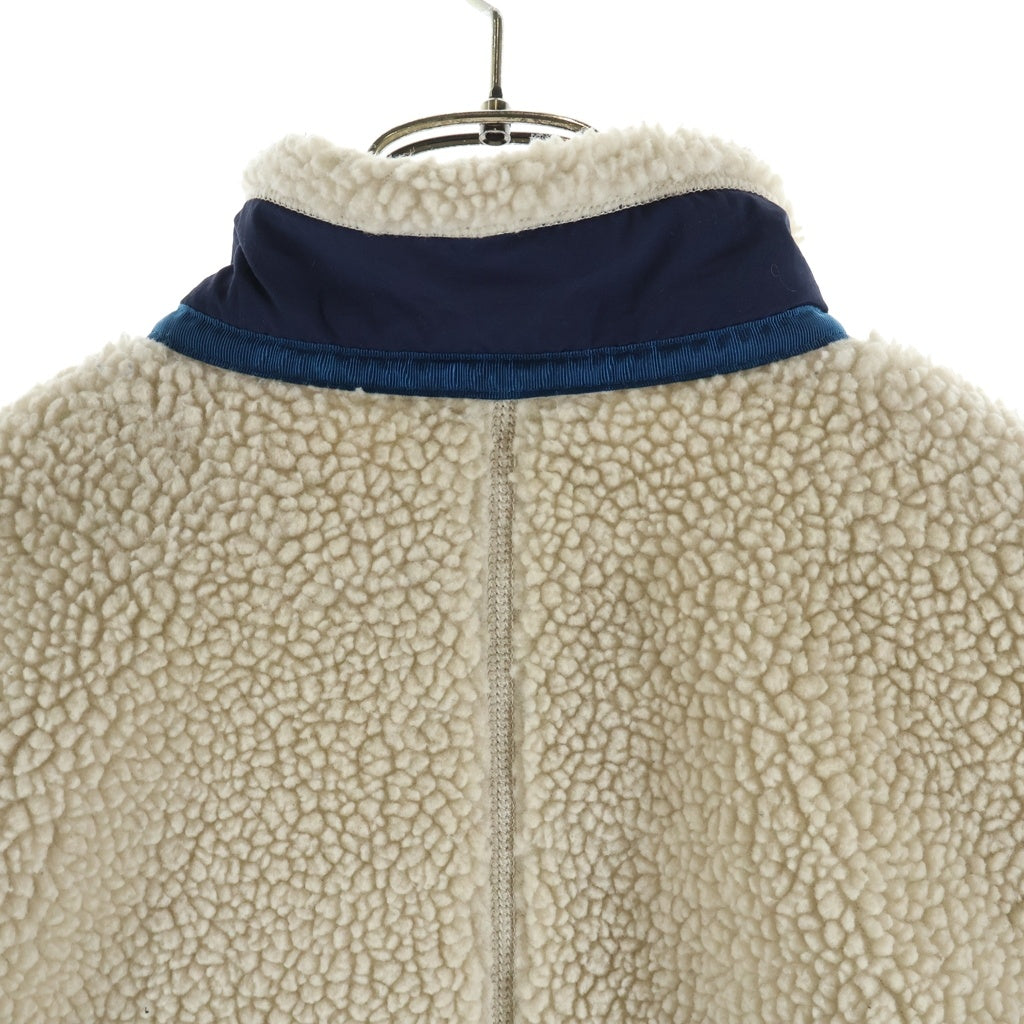 PATAGONIA(パタゴニア) 19AW CLASSIC RETRO-X JACKET クラシック レトロX ボアフリースジャケット ベージュ/ネイビー STY23056FA19 23056FA19