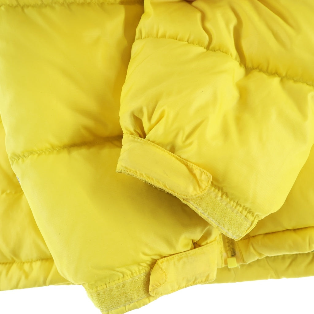 THE NORTH FACE(ザノースフェイス) NUPTSE JACKET ヌプシ ジップアップナイロンダウンジャケット イエロー/ブラック NFD00A62