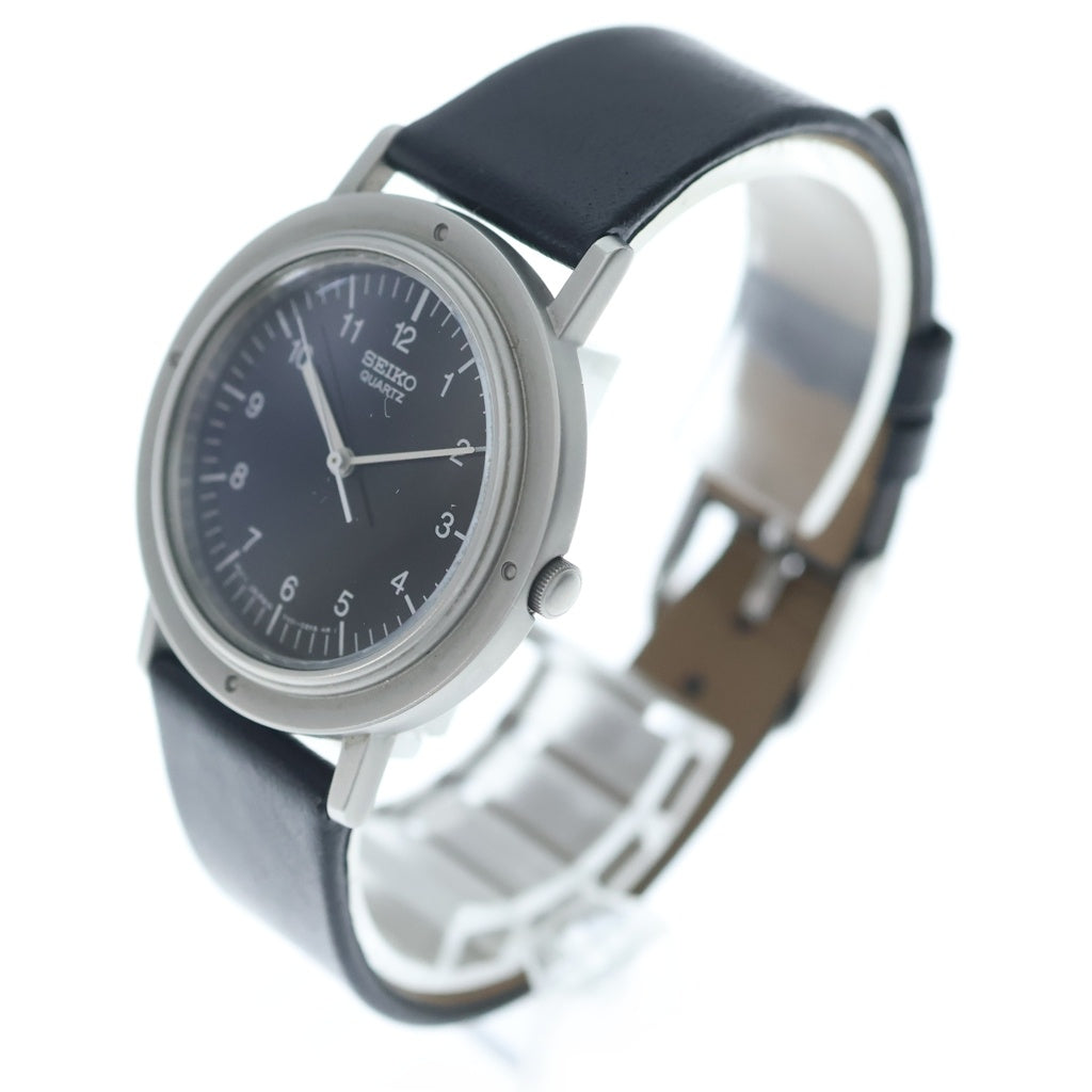 SEIKO(セイコー) ×nano universe Limited Collection SCXP119 ナノユニバース シャリオ 復刻 限定1982本 クォーツ式腕時計 シルバー/ブラック 7N01-0KC0