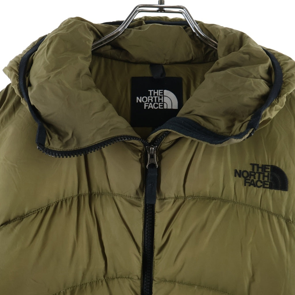 THE NORTH FACE(ザノースフェイス) ACONCAGUA HOODIE アコンカグア ジップアップフーデッド ナイロンダウンジャケット カーキ ND91717Z