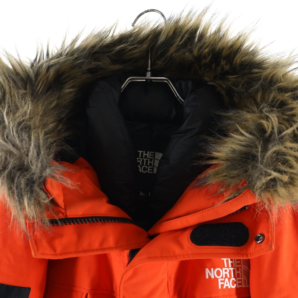THE NORTH FACE(ザノースフェイス) 17AW ANTARCTICA PARKA アンタークティカパーカ ジップアップファーフーデッドナイロンダウンジャケット オレンジ ND91807