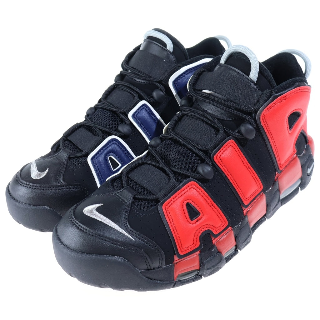 NIKE(ナイキ) AIR MORE UPTEMPO エアモアアップテンポ 96 ハイカットスニーカー ブラック/レッド/ネイビー US10.5/28.5cm DJ4400-001