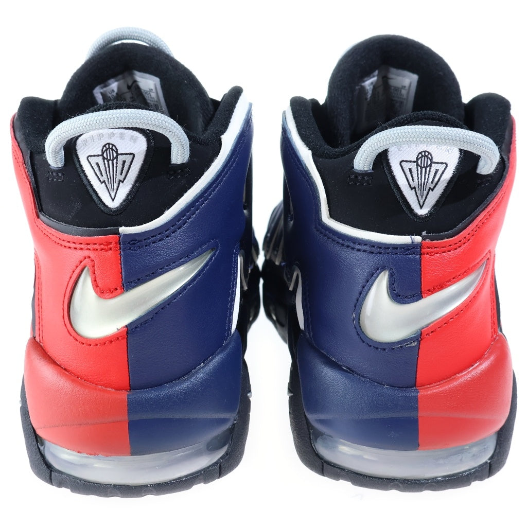 NIKE(ナイキ) AIR MORE UPTEMPO エアモアアップテンポ 96 ハイカットスニーカー ブラック/レッド/ネイビー US10.5/28.5cm DJ4400-001