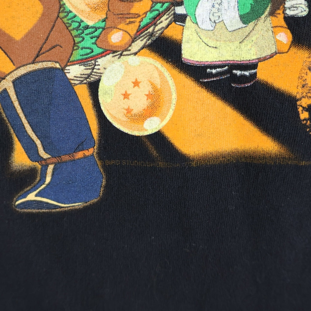 VINTAGE(ヴィンテージ) 90S VINTAGE DRAGON BALL Z USA製 ヴィンテージ ドラゴンボール ロントプリントTシャツ 半袖クルーネックカットソー ブラック
