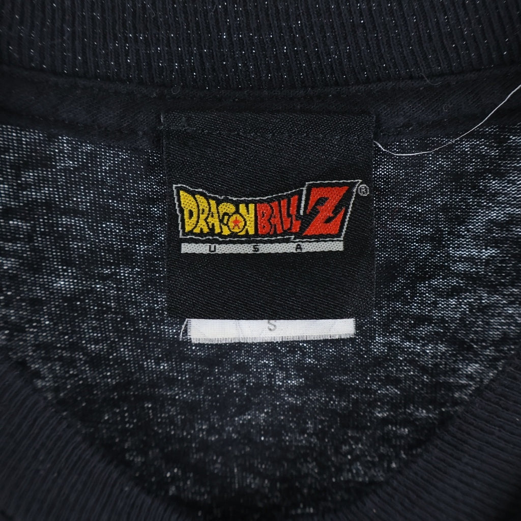 VINTAGE(ヴィンテージ) 90S VINTAGE DRAGON BALL Z USA製 ヴィンテージ ドラゴンボール ロントプリントTシャツ 半袖クルーネックカットソー ブラック