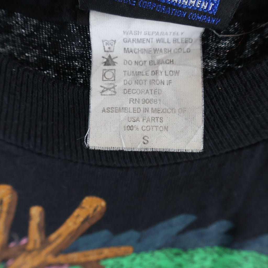 VINTAGE(ヴィンテージ) 90S VINTAGE DRAGON BALL Z USA製 ヴィンテージ ドラゴンボール ロントプリントTシャツ 半袖クルーネックカットソー ブラック