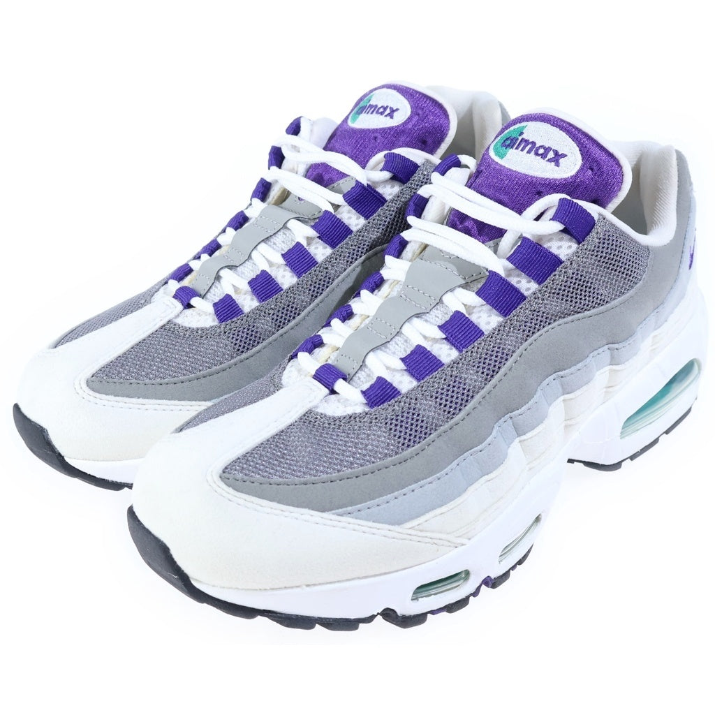 NIKE(ナイキ) WMNS AIR MAX Big Bubble Grape ウィメンズ エアマックス 95 ビッグバブル グレー/パープル US8.5/25.5cm HJ5996-100