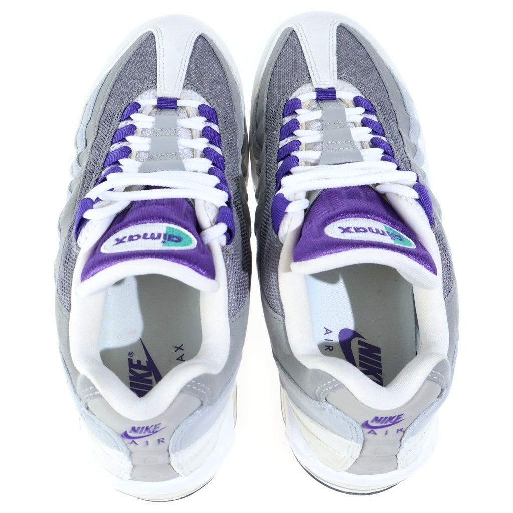 NIKE(ナイキ) WMNS AIR MAX Big Bubble Grape ウィメンズ エアマックス 95 ビッグバブル グレー/パープル US8.5/25.5cm HJ5996-100