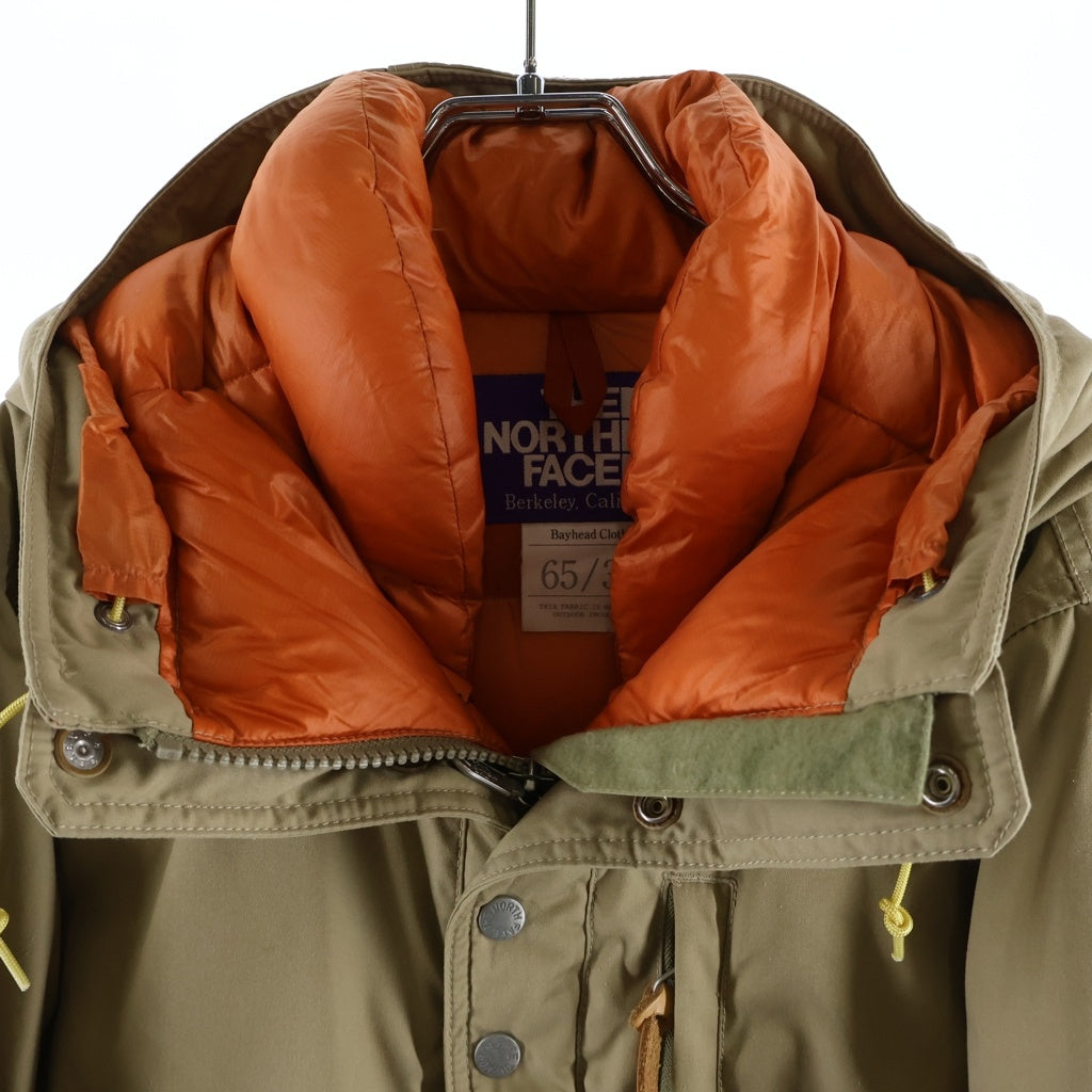 THE NORTH FACE PURPLE LABEL(ノースフェイスパープルレーベル) 65/35 Mountain Short Down Parka マウンテン ショートダウンパーカー フーデッドジャケット ベージュ ND2770N
