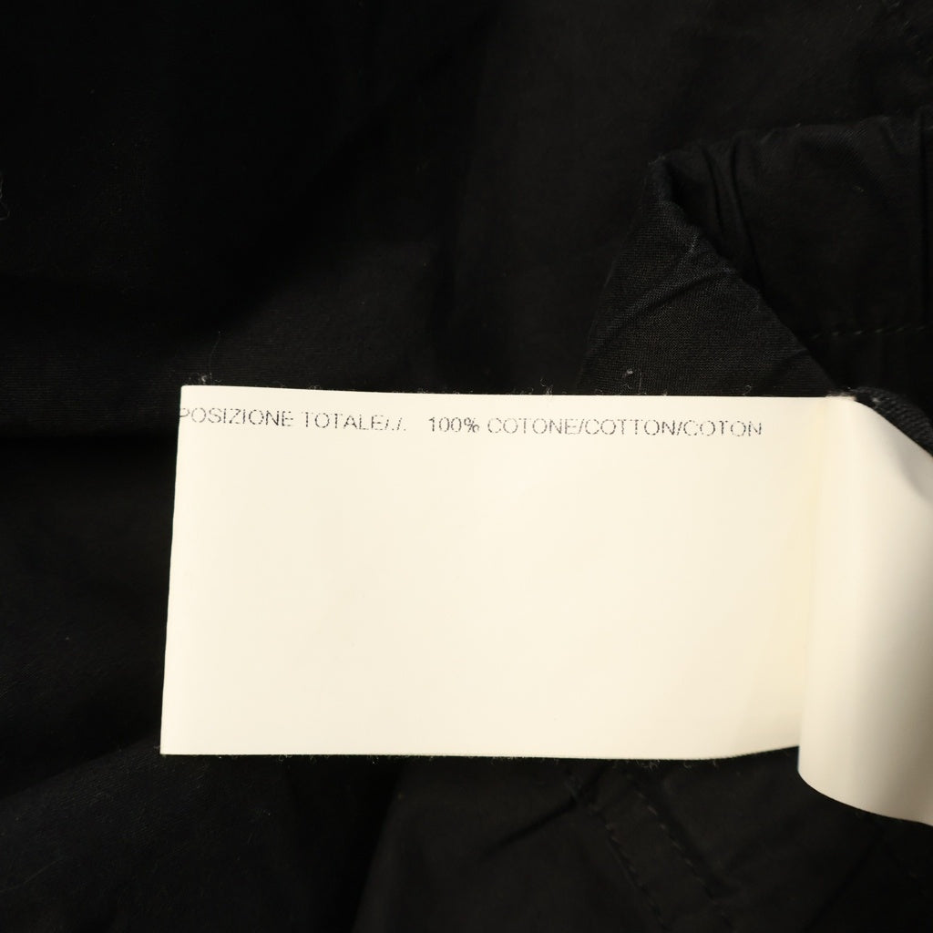 Rick Owens(リックオウエンス) 18SS DRAWSTRING LONG TROUSERS DIRT期 ドローストリングロングトラウザー サルエルパンツ ブラック RU18S5380-P