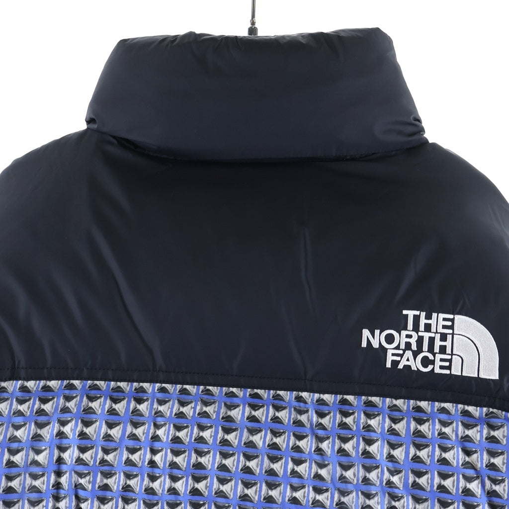 SUPREME(シュプリーム) 21SS×THE NORTH FACE STUDDED NUPTSE JACKET ノースフェイス スタッズデザイン ヌプシダウンジャケット ブルー ND42100I