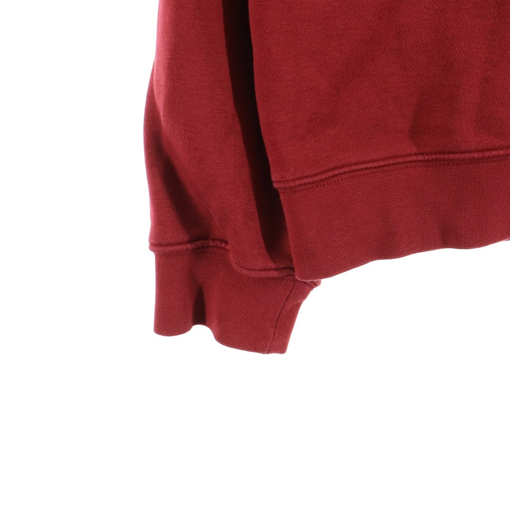 SUPREME(シュプリーム) 18AW ×NIKE Crewneck ナイキ 胸ロゴワッペン クルーネックスウェットトレーナー レッド BQ3767-677