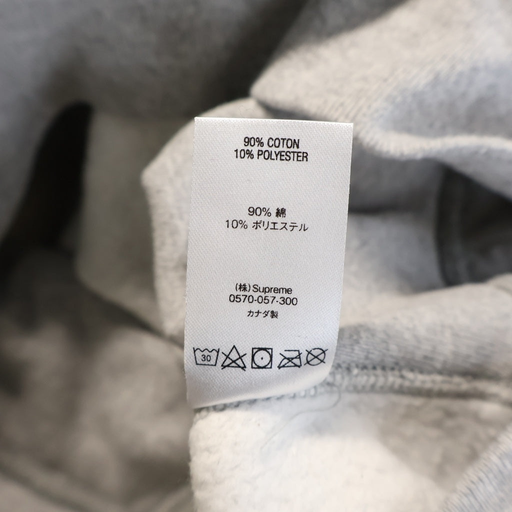 SUPREME(シュプリーム) 19AW Bandana Box Logo Hooded Sweatshirt バンダナ ボックスロゴ プルオーバースウェットパーカー フーディー グレー