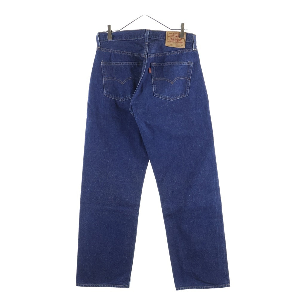 Levi's(リーバイス) 90S VINTAGE ヴィンテージ USA製 110周年記念 BIG E復刻 ボタン裏555 バレンシア工場製 ボタンフライ ストレートデニムパンツ インディゴ 501-0001