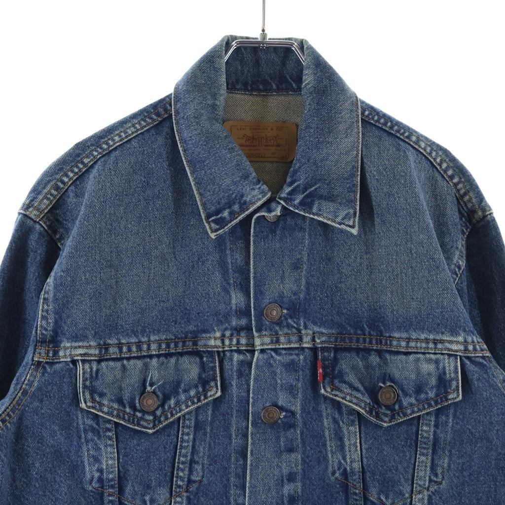 Levi's(リーバイス) 90S VINTAGE ヴィンテージ ボタン裏刻印715 USA製 4TH デニムトラッカージャケット インディゴ 70505-0217