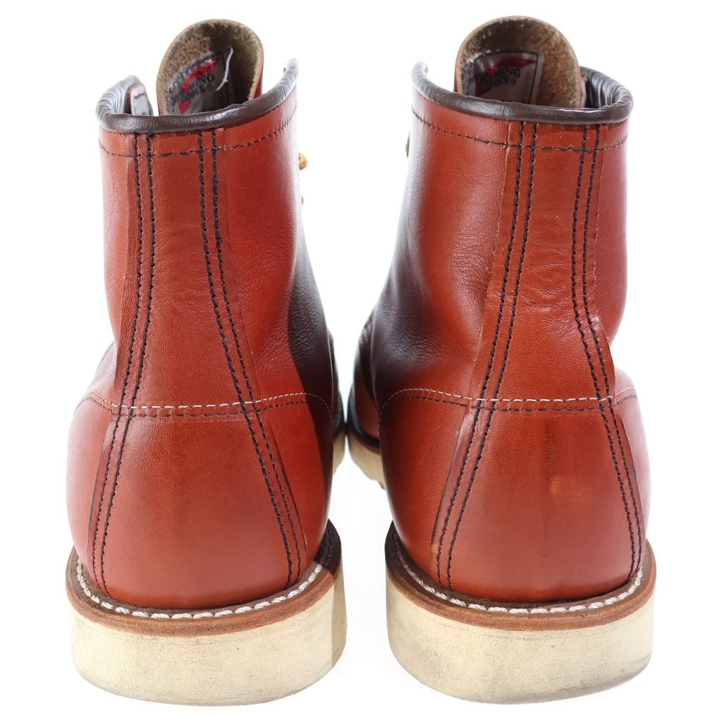RED WING(レッド ウイング) 6-INCH CLASSIC MOC 6インチ クラシックモック レザーワークブーツ ブラウン 8875