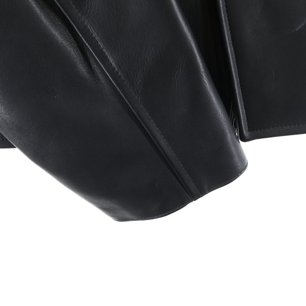 MASU(エムエーエスユー) 25AW CLASSIC MOTORCYCLE LEATHER JACKET クラシックモーターサイクル レザージャケット ブラック M25F9BL002