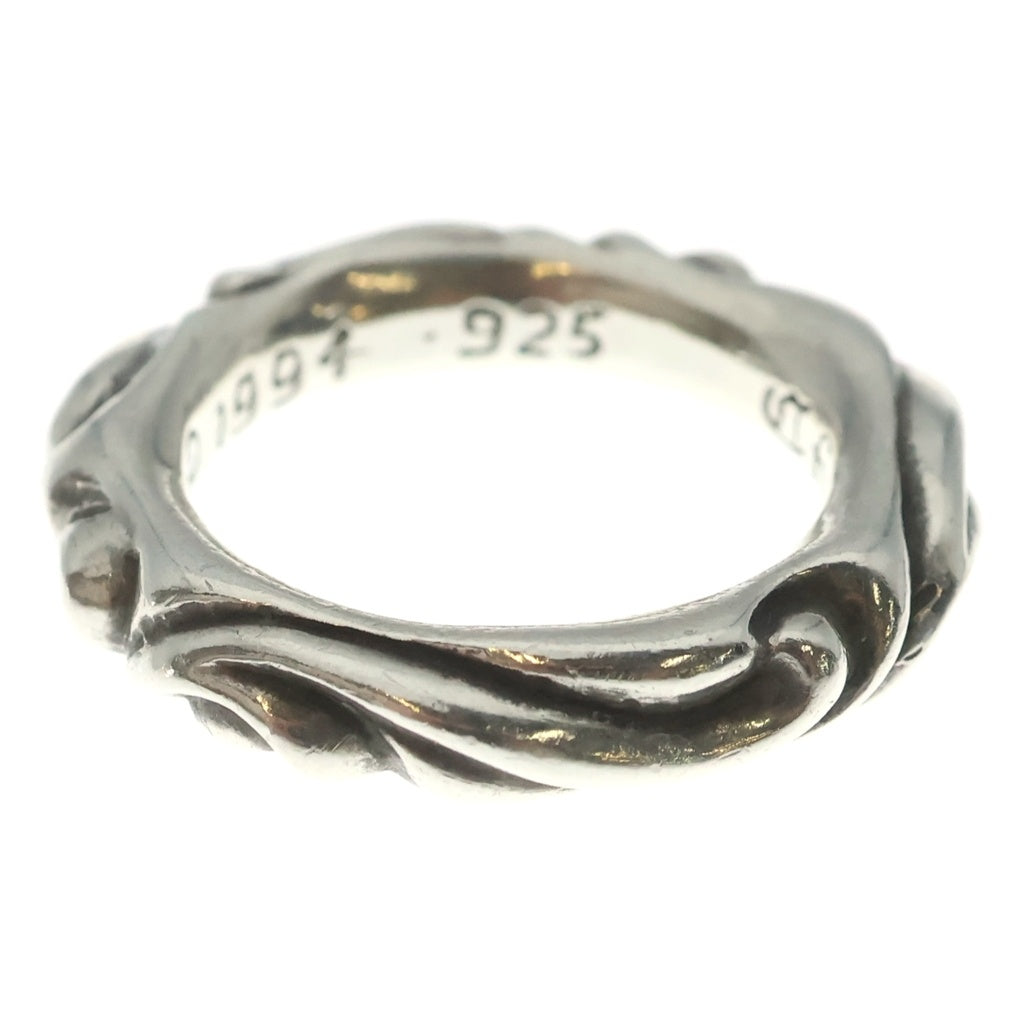 CHROME HEARTS(クロムハーツ) SCRL BAND スクロールバンド リング シルバー BCA351 レディース