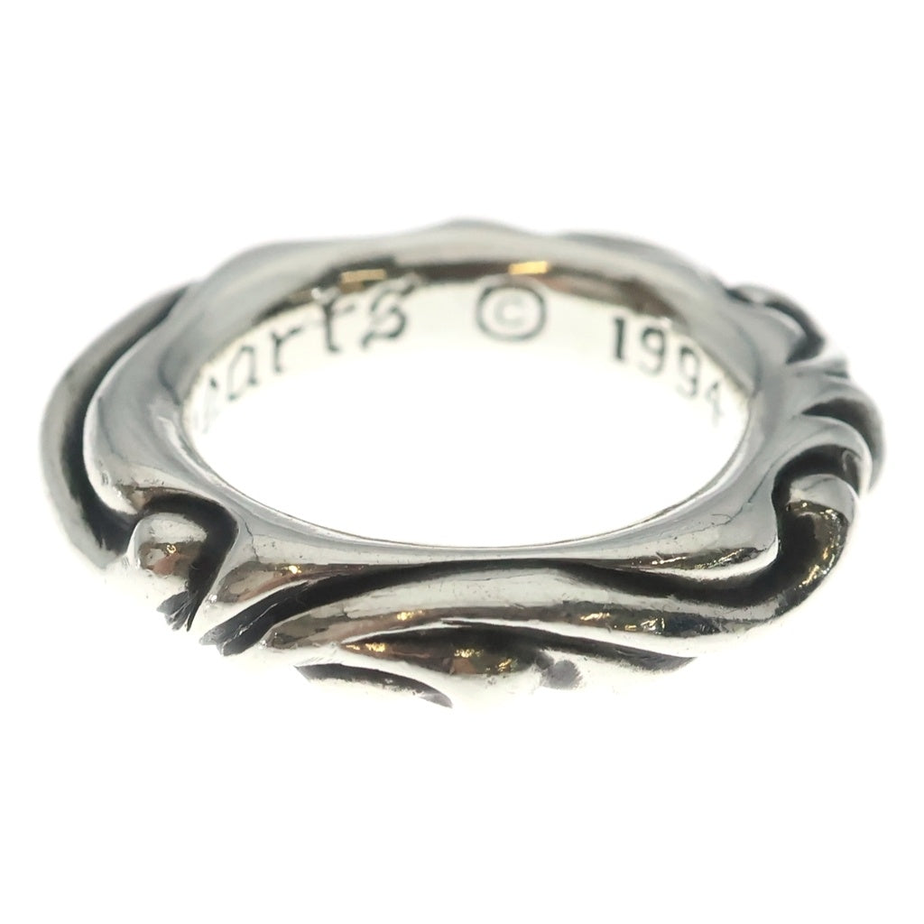 CHROME HEARTS(クロムハーツ) SCRL BAND スクロールバンド リング シルバー BCA351 レディース