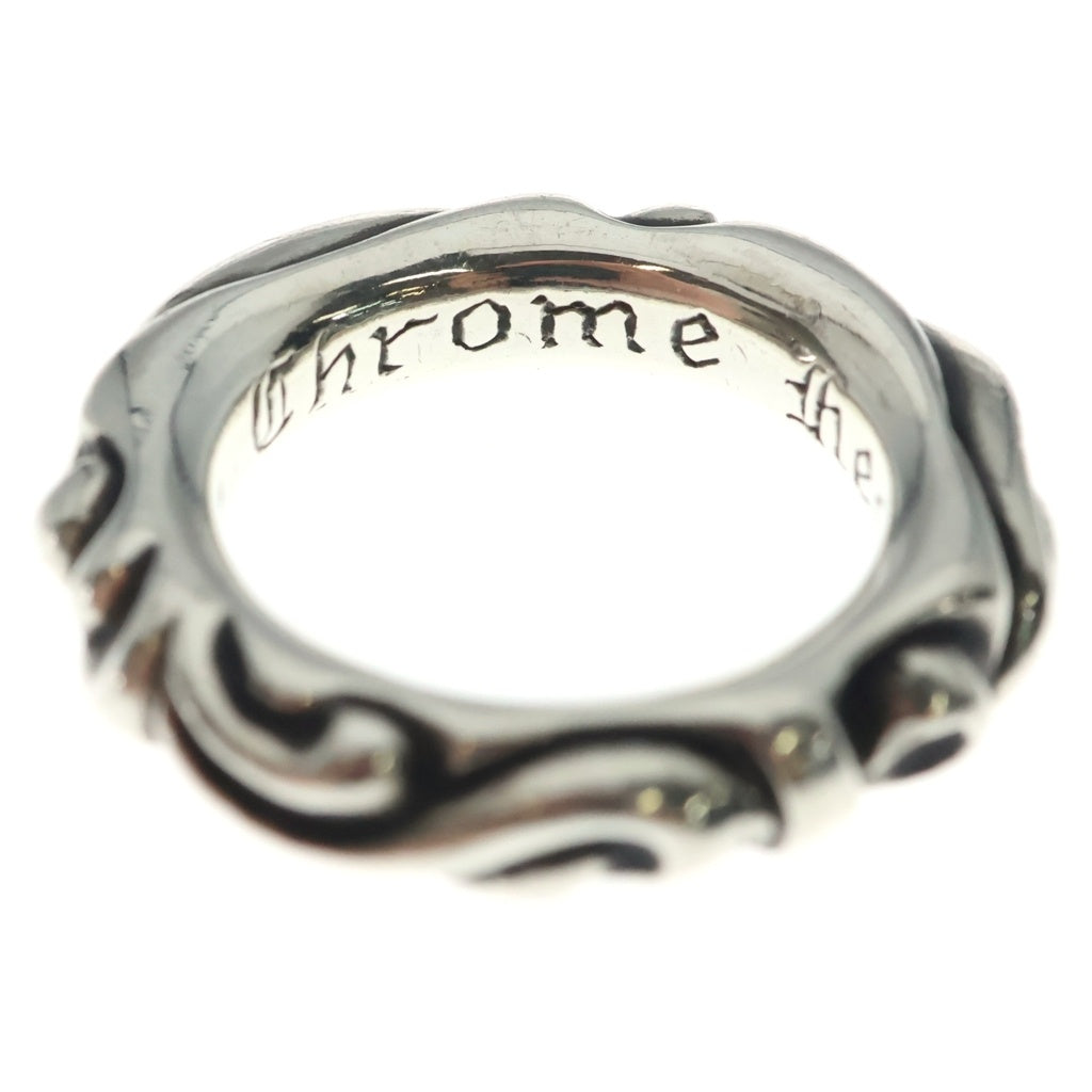 CHROME HEARTS(クロムハーツ) SCRL BAND スクロールバンド リング シルバー BCA351 レディース
