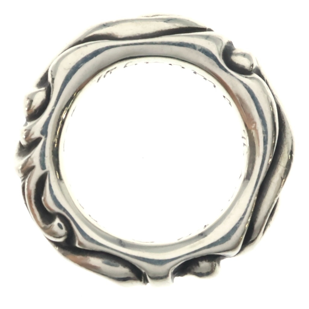 CHROME HEARTS(クロムハーツ) SCRL BAND スクロールバンド リング シルバー BCA351 レディース