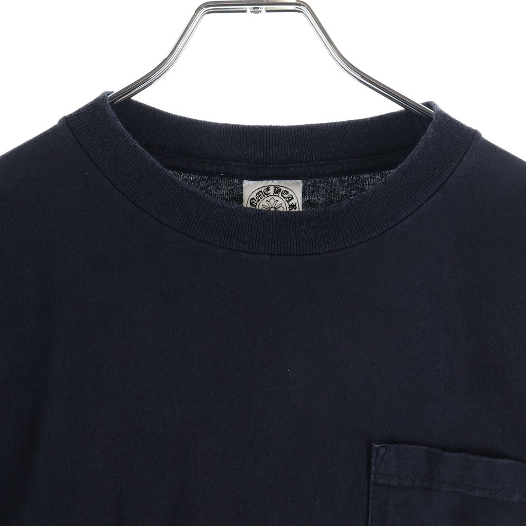 CHROME HEARTS(クロムハーツ) ×氷室京介 L/S TEE アームパンサープリント クルーネック長袖Tシャツ ロングスリーブカットソー ブラック