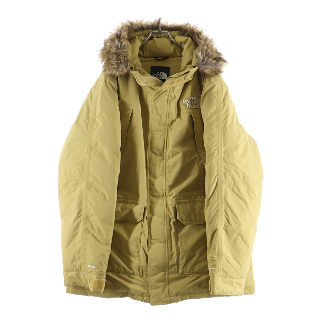 THE NORTH FACE(ザノースフェイス) MCMURDO PARKA マクマードパーカー ファーフーデッド ダウンジャケット イエロー NF0A5GJF