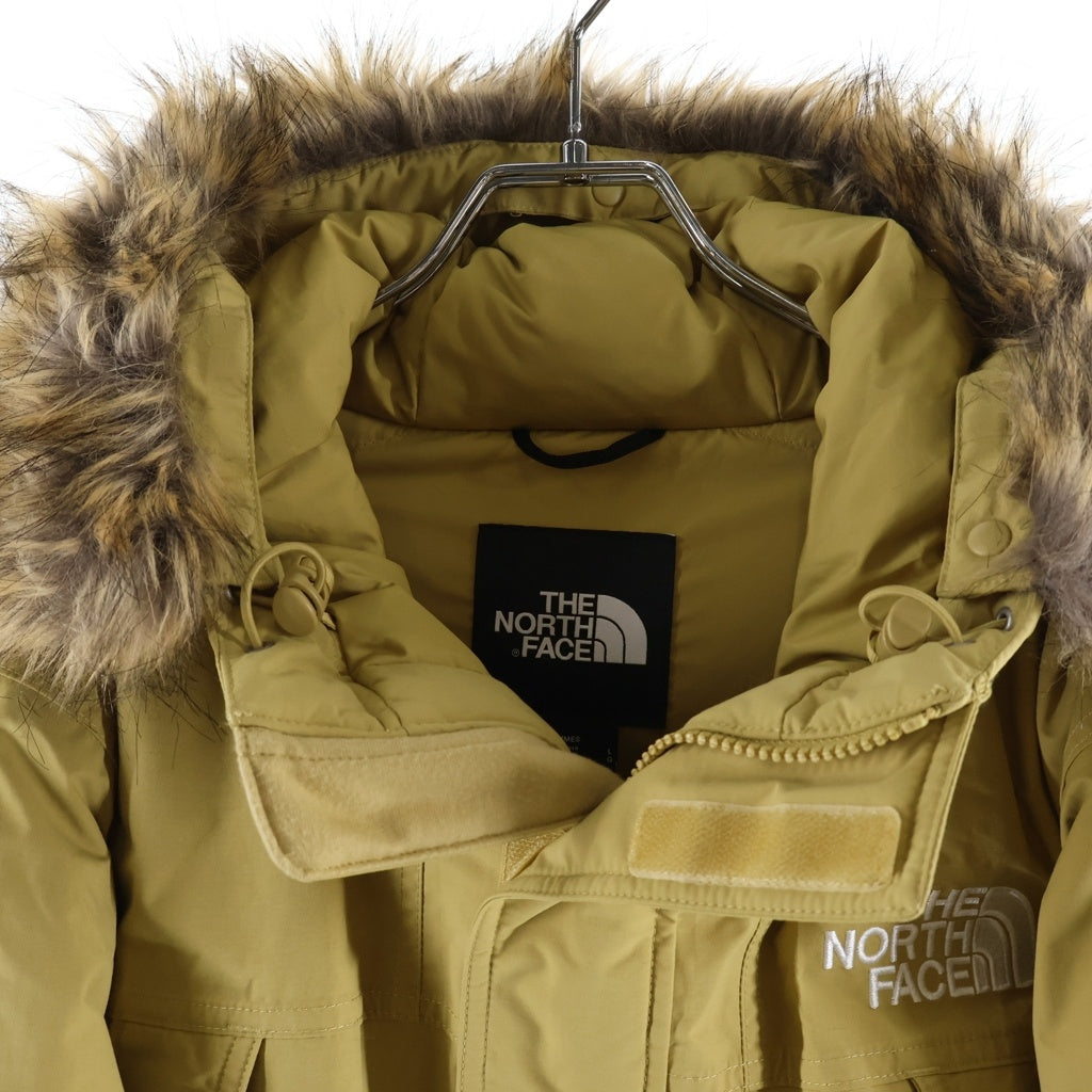 THE NORTH FACE(ザノースフェイス) MCMURDO PARKA マクマードパーカー ファーフーデッド ダウンジャケット イエロー NF0A5GJF