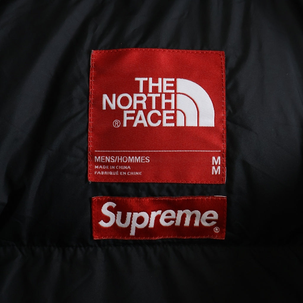SUPREME(シュプリーム) 15AW ×THE NORTH FACE By Any Means Necessary Nuptse Jacket ザノースフェイス バイエニーミーンズネセサリー ヌプシダウンジャケット ブラック ND51551I