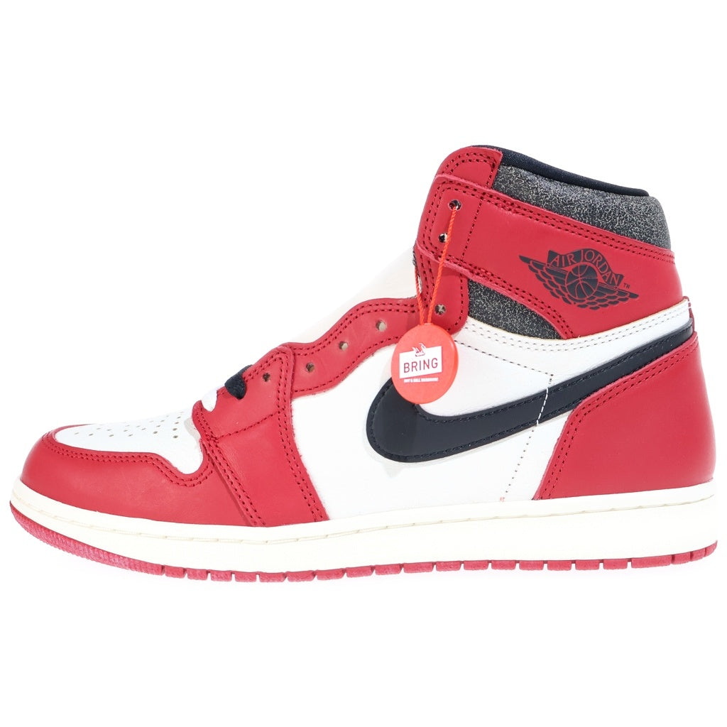 NIKE(ナイキ) AIR JORDAN 1 HIGH OG CHICAGO LOST&FOUND エアジョーダン1 シカゴ ロストアンドファウンド ハイカットスニーカー US10.5/28.5cm DZ5485-612