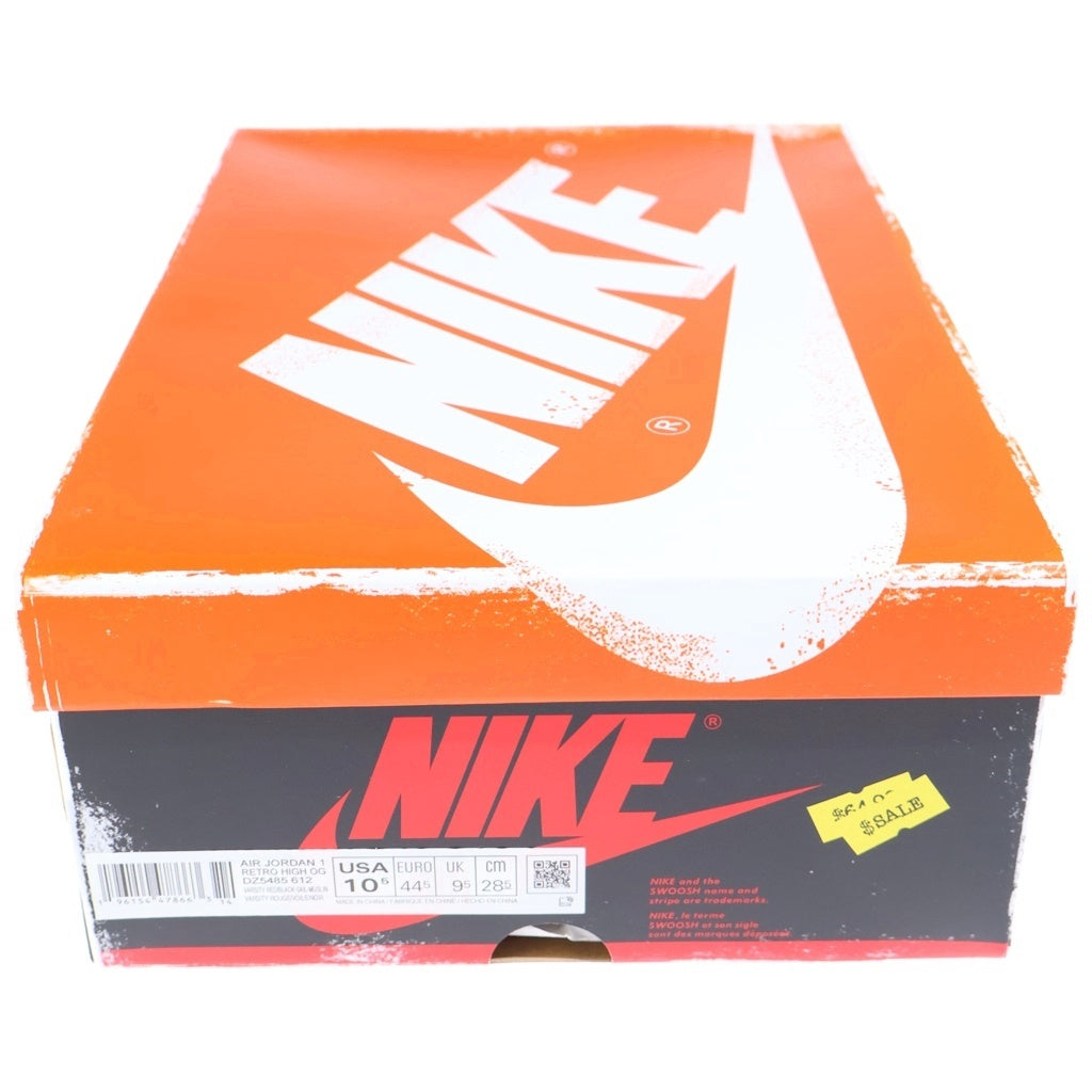 NIKE(ナイキ) AIR JORDAN 1 HIGH OG CHICAGO LOST&FOUND エアジョーダン1 シカゴ ロストアンドファウンド ハイカットスニーカー US10.5/28.5cm DZ5485-612