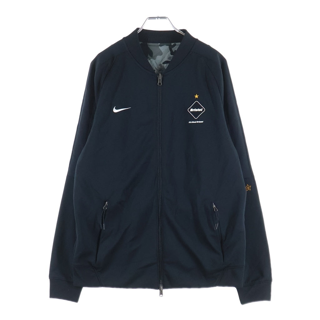 NIKE(ナイキ) ×F.C.REAL BRISTOL WARM UP JACKET エフシーレアルブリストル ウォームアップ ジャケット ブラック 823118-010