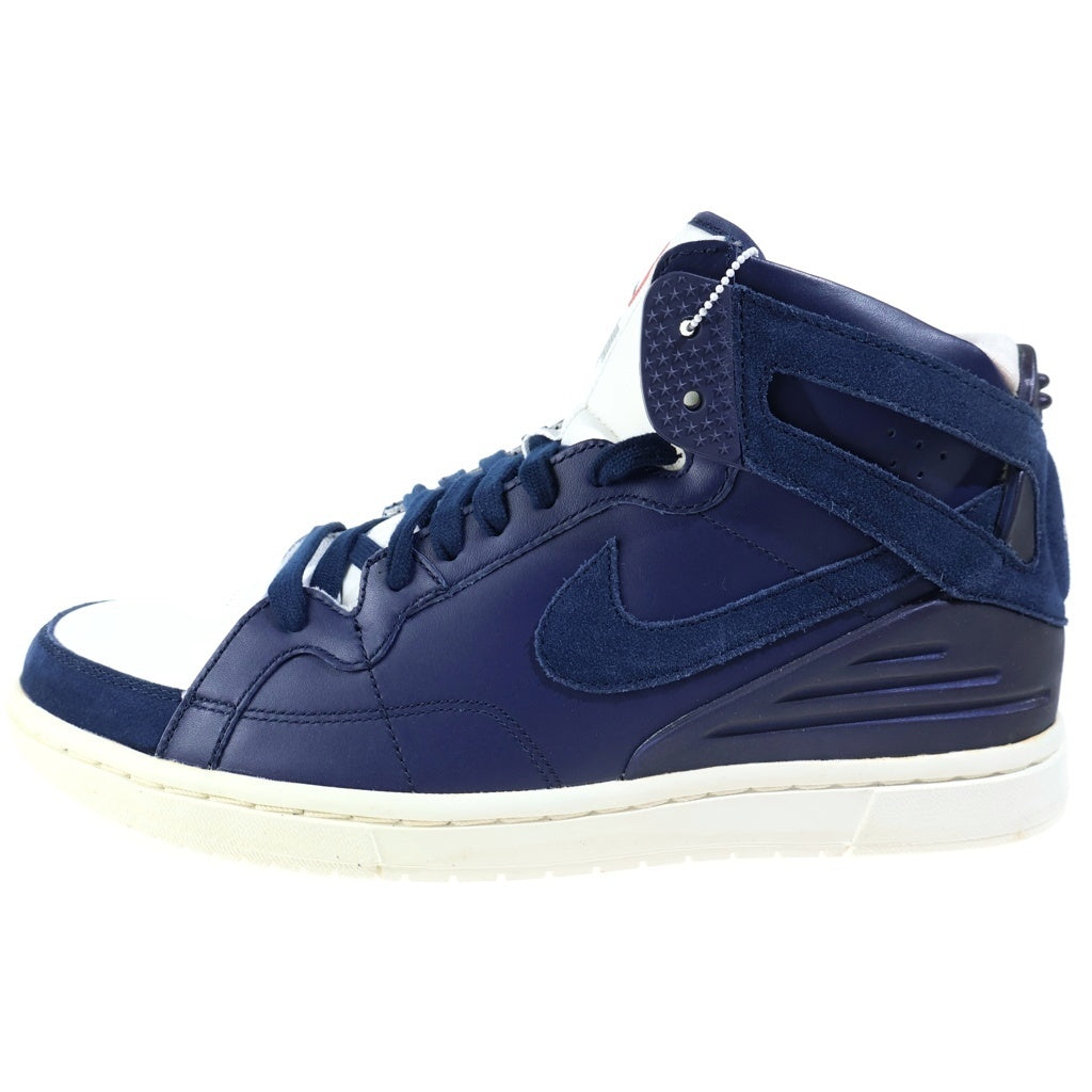 NIKE(ナイキ) 【観賞用 2011年製】 ×SUPREME ZOOM AIR 94 HI シュプリーム ズームエア ハイカットスニーカー ネイビー US9/27cm 428927-400