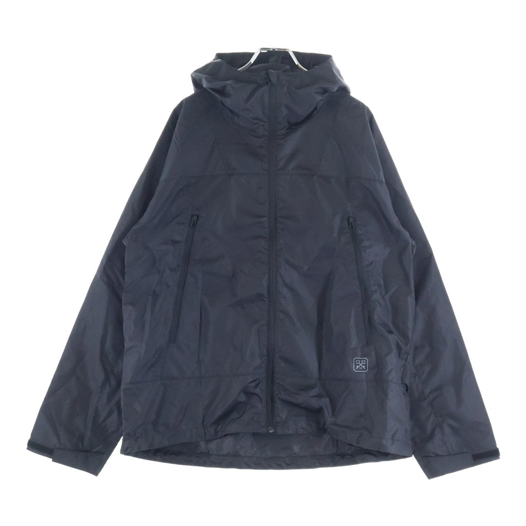 UNIFORM EXPERIMENT(ユニフォームエクスペリメント) 20SS BURTLE AIR CRAFT BLOUSON ロゴプリント バートル エアークラフト ナイロン ジップアップ ブルゾン ブラック UE-200108