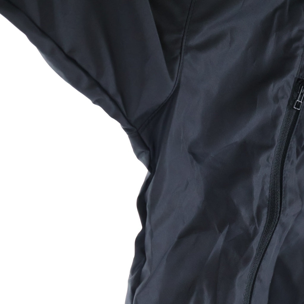 UNIFORM EXPERIMENT(ユニフォームエクスペリメント) 20SS BURTLE AIR CRAFT BLOUSON ロゴプリント バートル エアークラフト ナイロン ジップアップ ブルゾン ブラック UE-200108