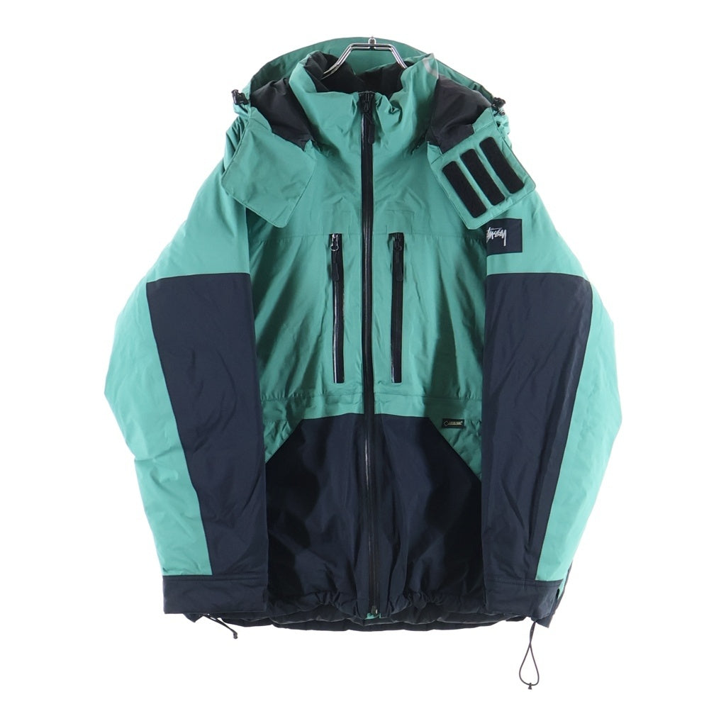 STUSSY(ステューシー) 17AW GORE-TEX PRODUCTS DOWN EXPEDITION JACKET ゴアテックス プロダクツ エクスペディション フーデッド ダウン ジャケット グリーン