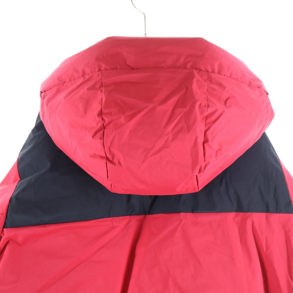 F.C.R.B./F.C.Real Bristol/FCRB(エフシーアールビー/エフシーレアルブリストル) 21AW DOWN BENCH PARKA ベンチ パーカ ロゴワッペン ナイロン フーデッド ダウン ジャケット レッド FCRB-212028