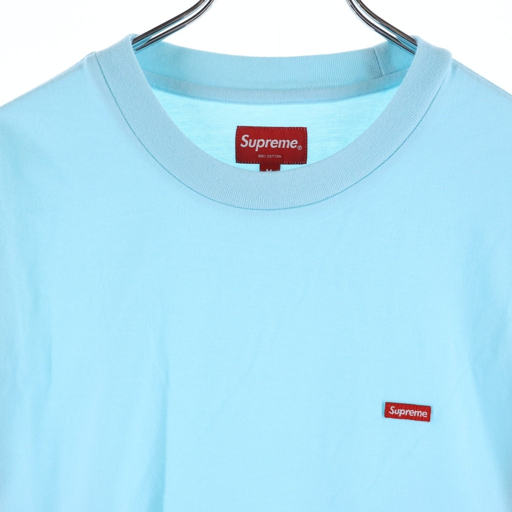 SUPREME(シュプリーム) 26SS Small Box L/S Tee スモール ボックス ロゴ ロングスリーブ 長袖Tシャツ カットソー ライトブルー