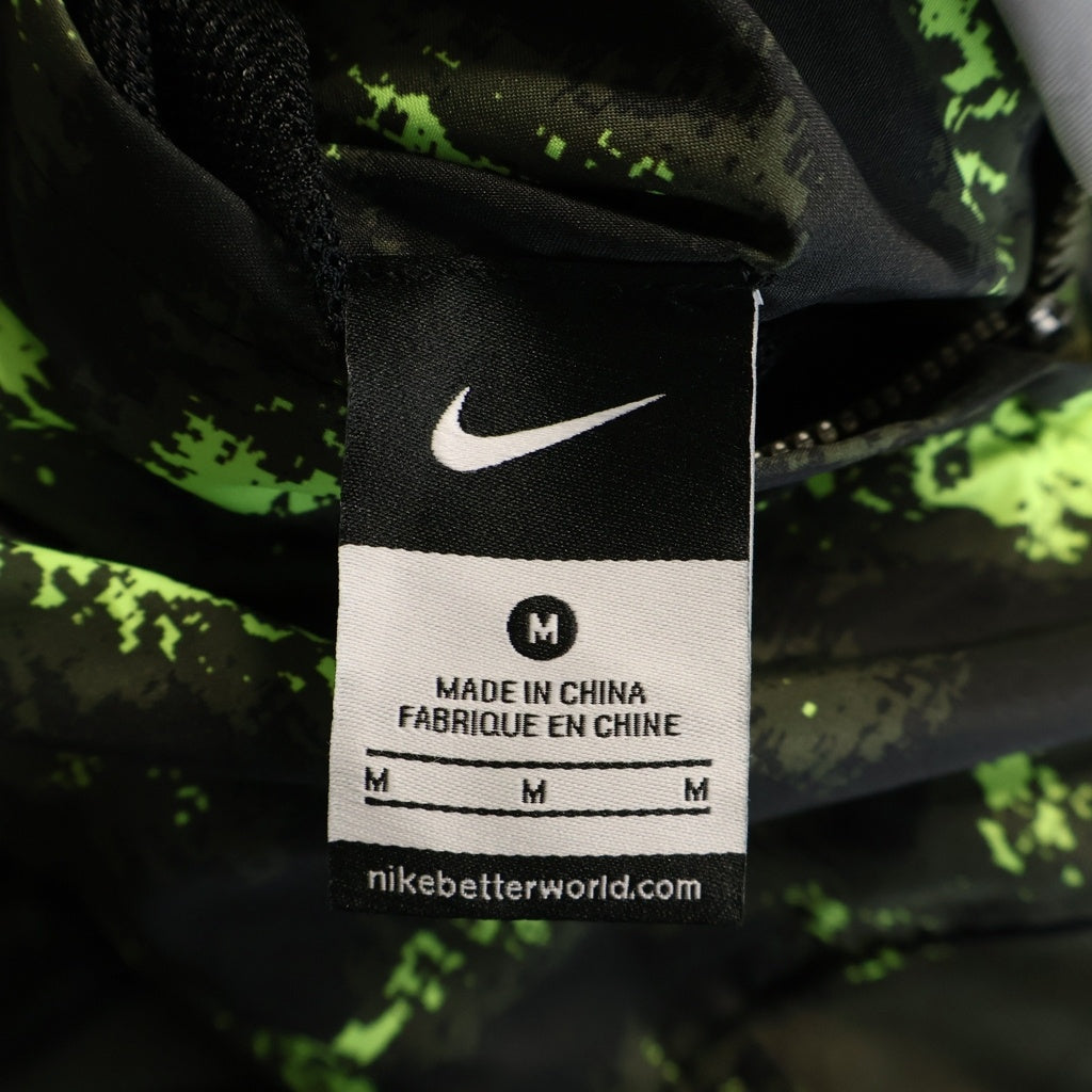 NIKE(ナイキ) 15SS ×F.C.R.B SDLN REVBL WARM UP JACKET ロゴエンブロイダリー ワッペン リバーシブル ウォームアップ ジャケット カーキ/イエロー 716117-710