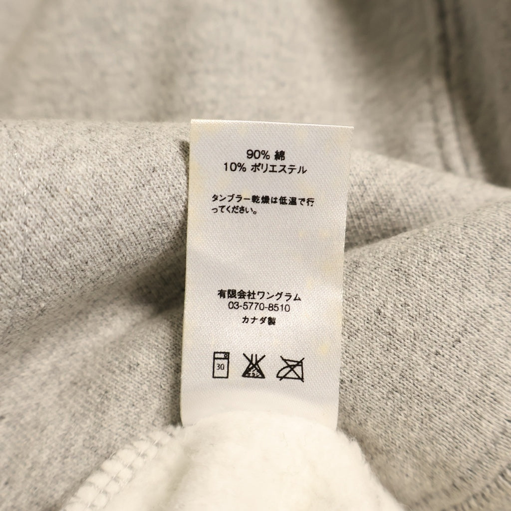 SUPREME(シュプリーム) 15AW ×Toshio Maeda Overfiend Zip Up Hooded Sweatshirt 前田俊夫 オーバーフィーンド ジップアップ フーデッド スウェットシャツ グレー