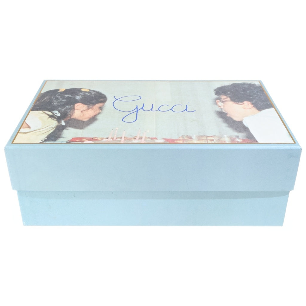 GUCCI(グッチ) ACE FAKE NOT エース フェイクノット GGキャンバス ローカットスニーカー ブラウン 636358